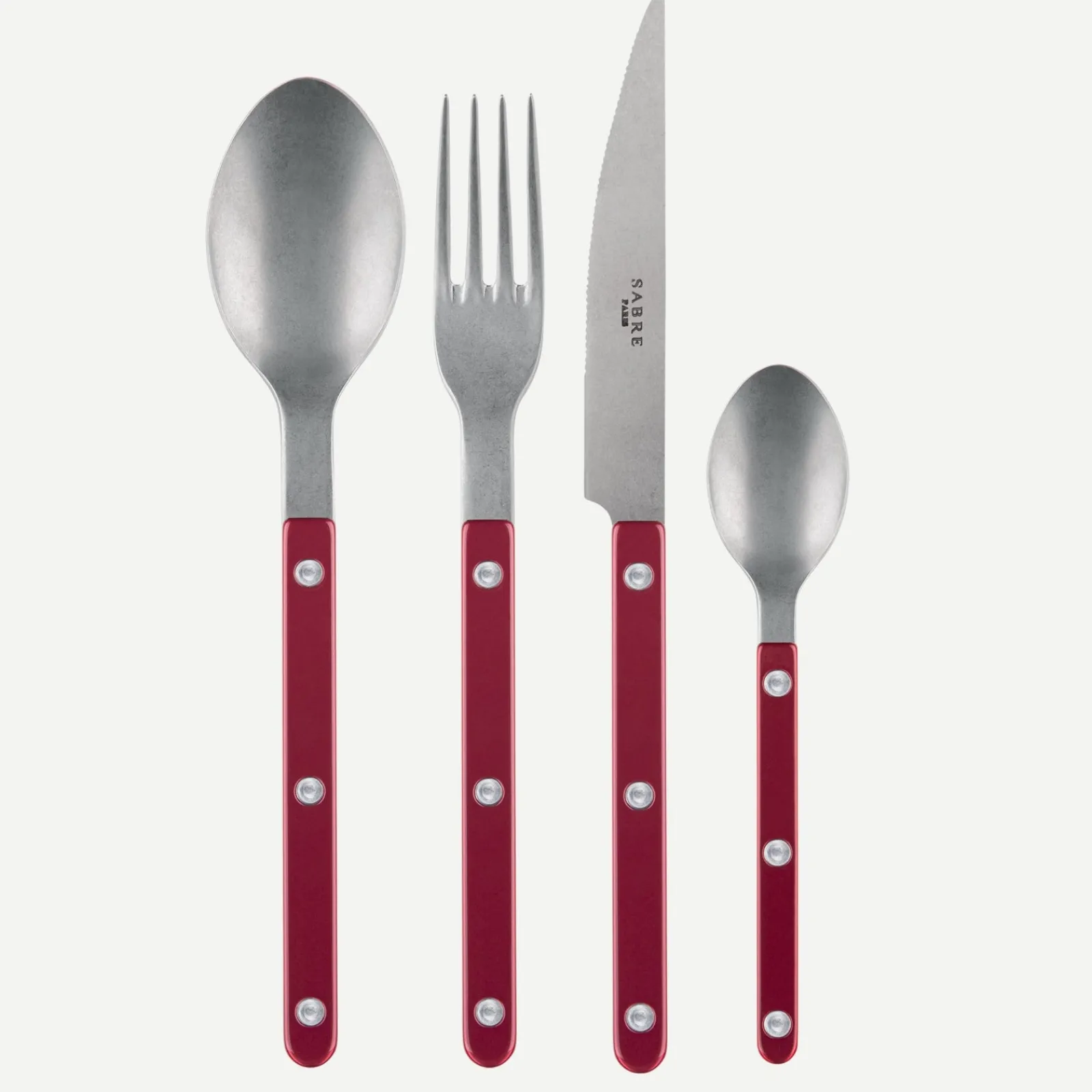 Sabre Paris Bistrot Vintage Pearly, Rouge Discount