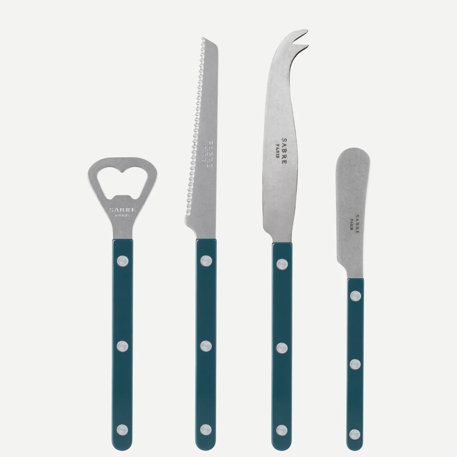 Sabre Paris Bistrot Vintage Uni, Bleu canard Bleucanard Online