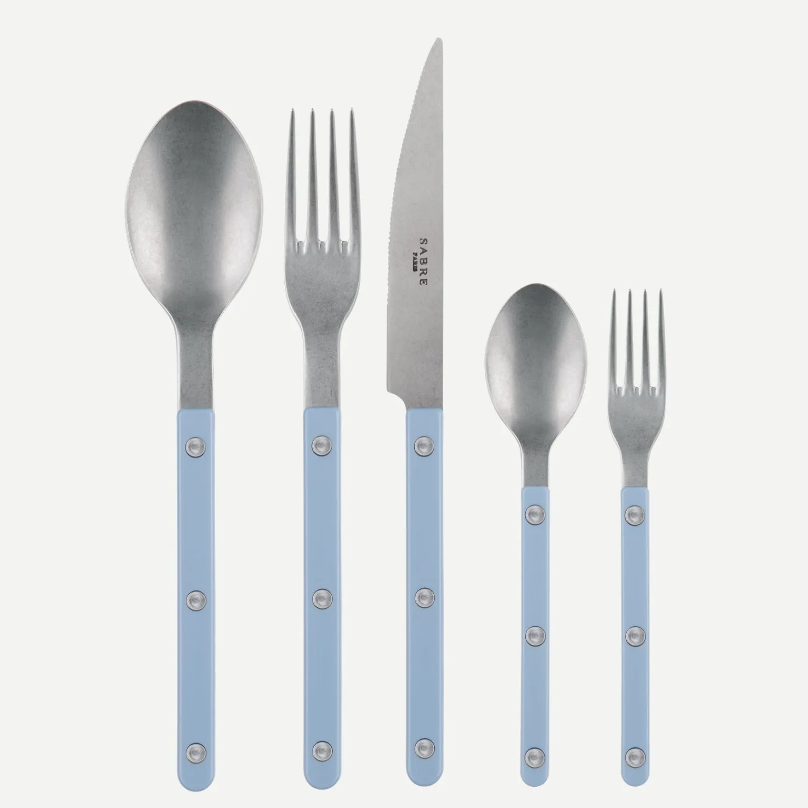 Sabre Paris Bistrot Vintage Uni, Bleu pastel Bleupastel Outlet