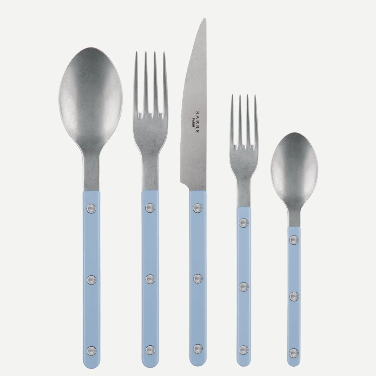 Sabre Paris Bistrot Vintage Uni, Bleu pastel Bleupastel Best Sale