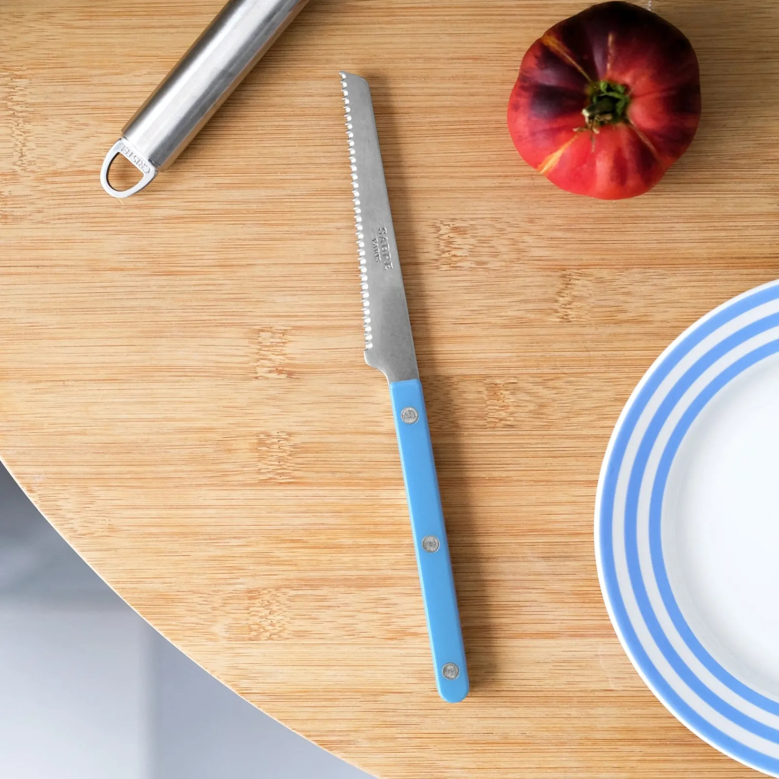 Sabre Paris Bistrot Vintage Uni, Bleu pastel Bleupastel Fashion