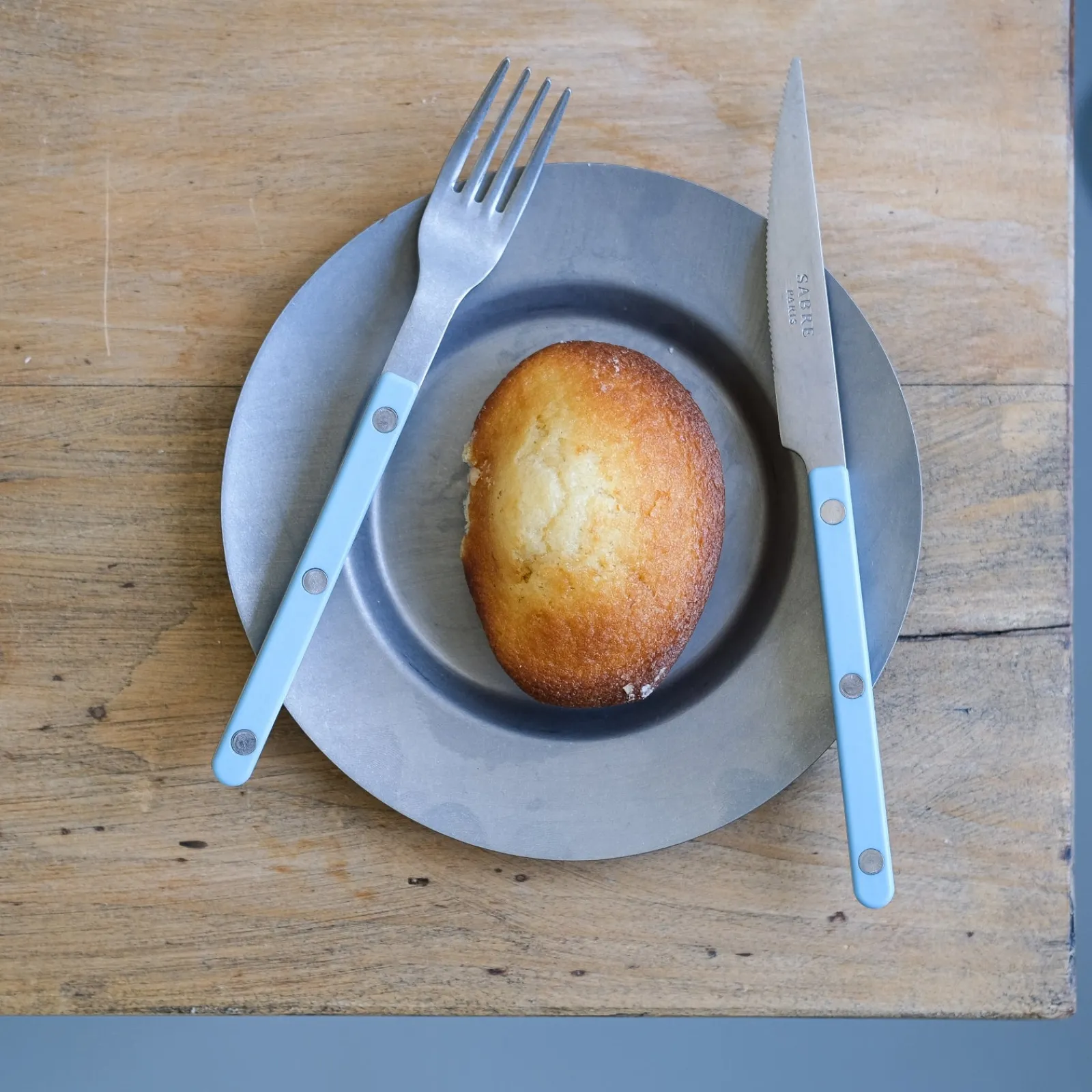 Sabre Paris Bistrot Vintage Uni, Bleu pastel Bleupastel Outlet