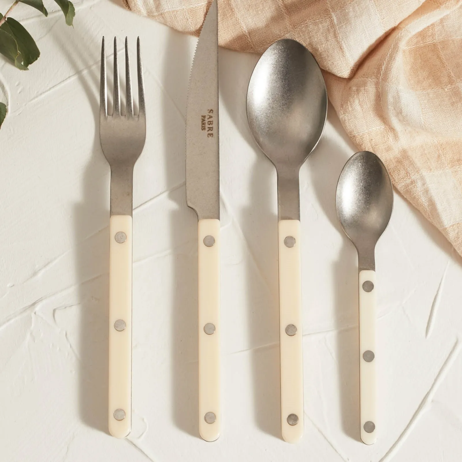 Sabre Paris Bistrot Vintage Uni, Ivoire Sale