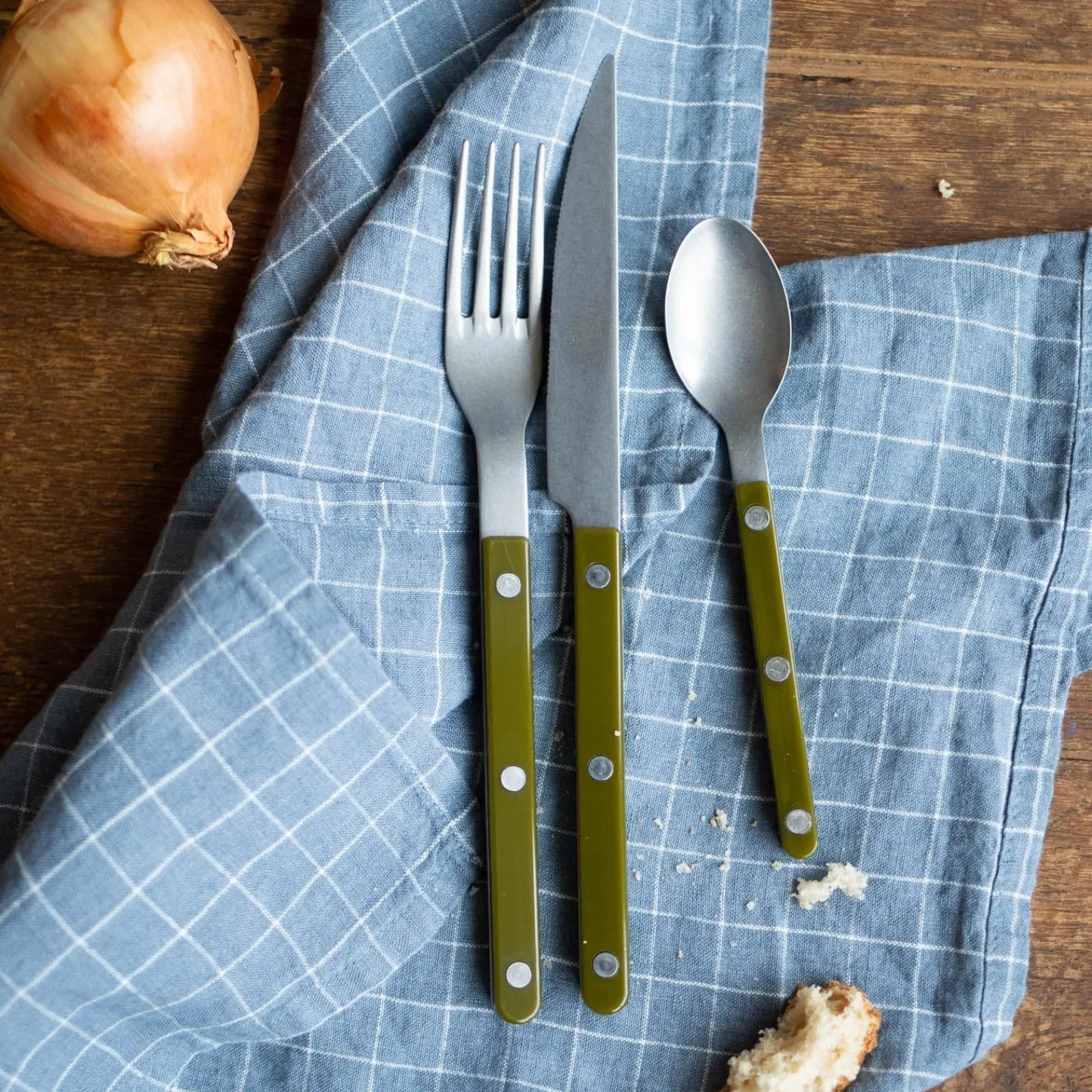 Sabre Paris Bistrot Vintage Uni, Vert fougère Vertfougère New
