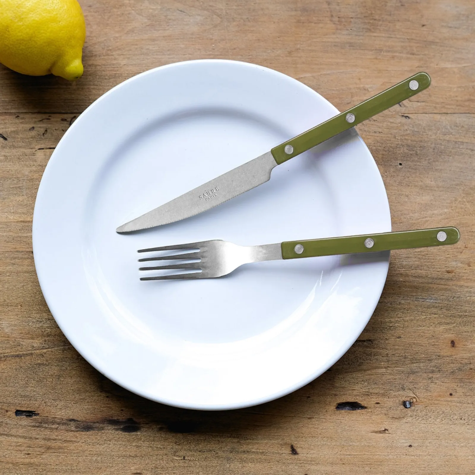 Sabre Paris Bistrot Vintage Uni, Vert fougère Vertfougère New