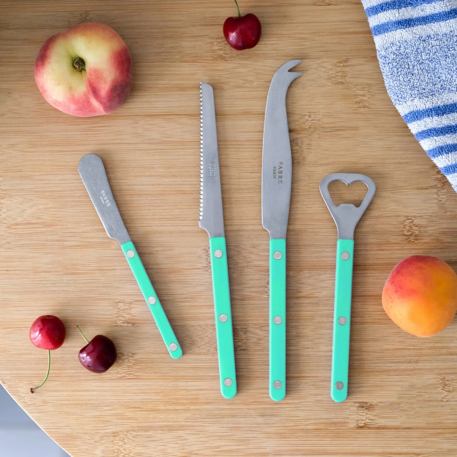 Sabre Paris Bistrot Vintage Uni, Vert pastel Vertpastel Flash Sale