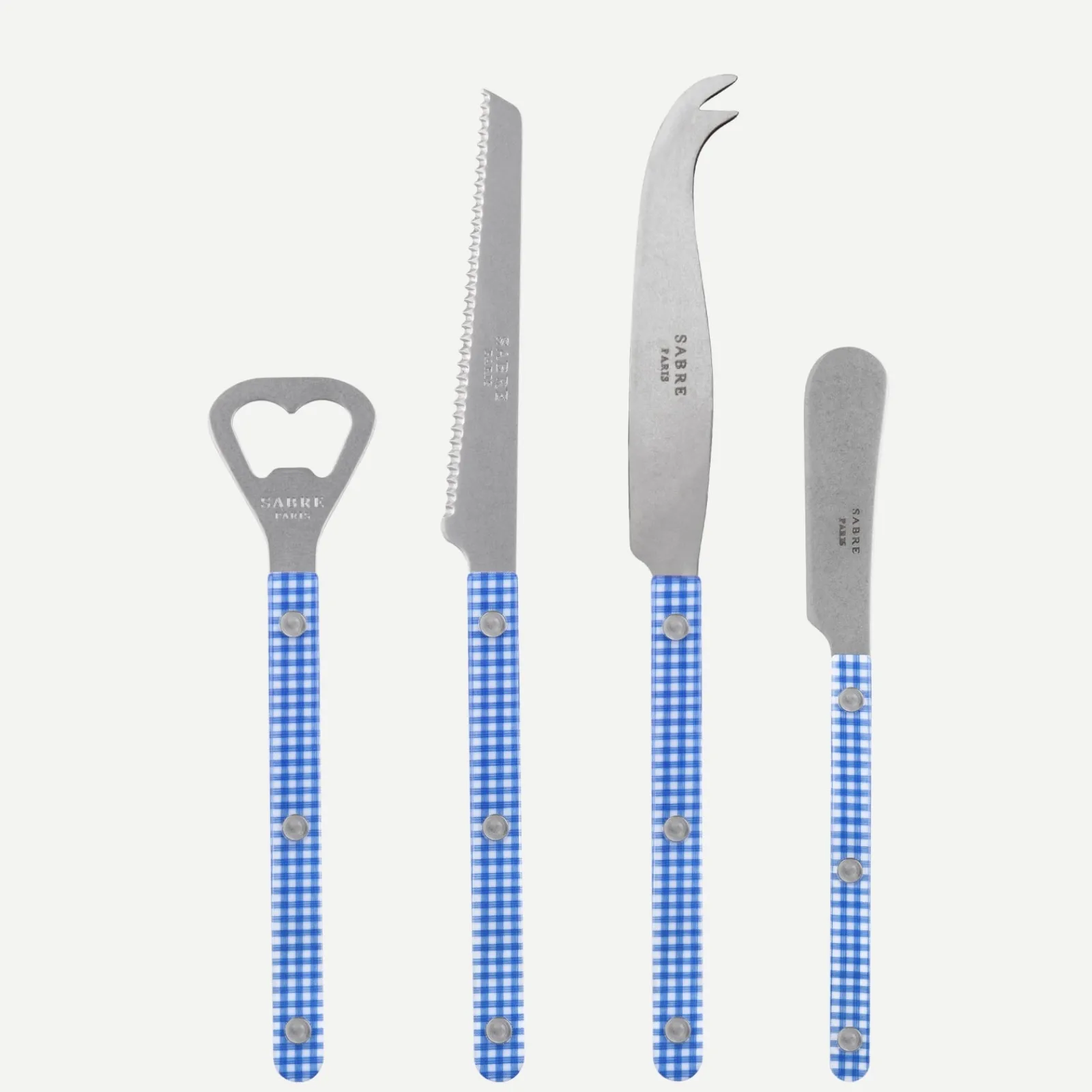 Sabre Paris Bistrot Vintage Vichy, Bleu Cheap