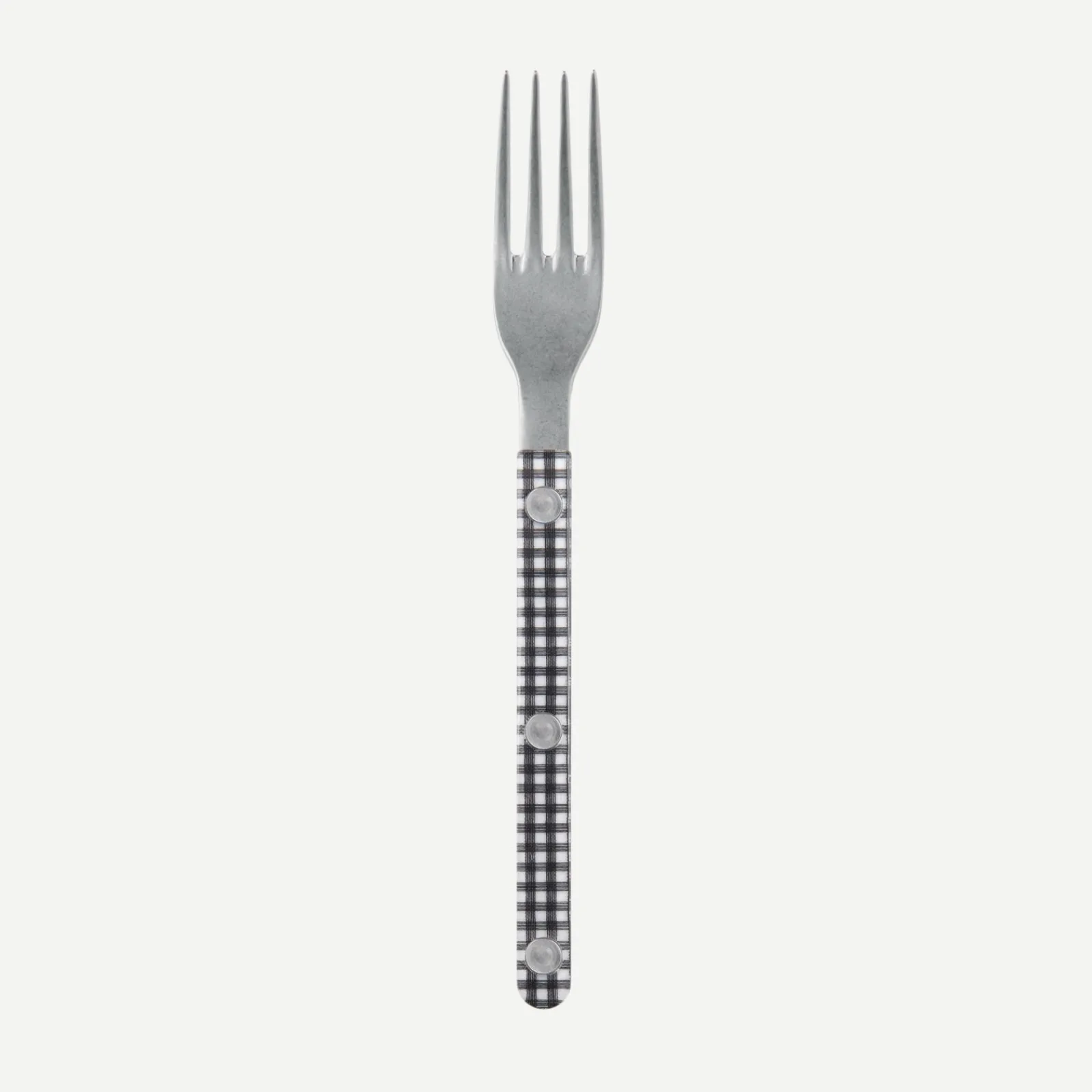 Sabre Paris Bistrot Vintage Vichy, Noir Sale