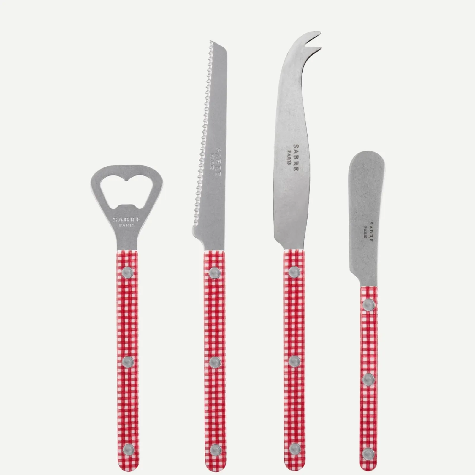 Sabre Paris Bistrot Vintage Vichy, Rouge Sale