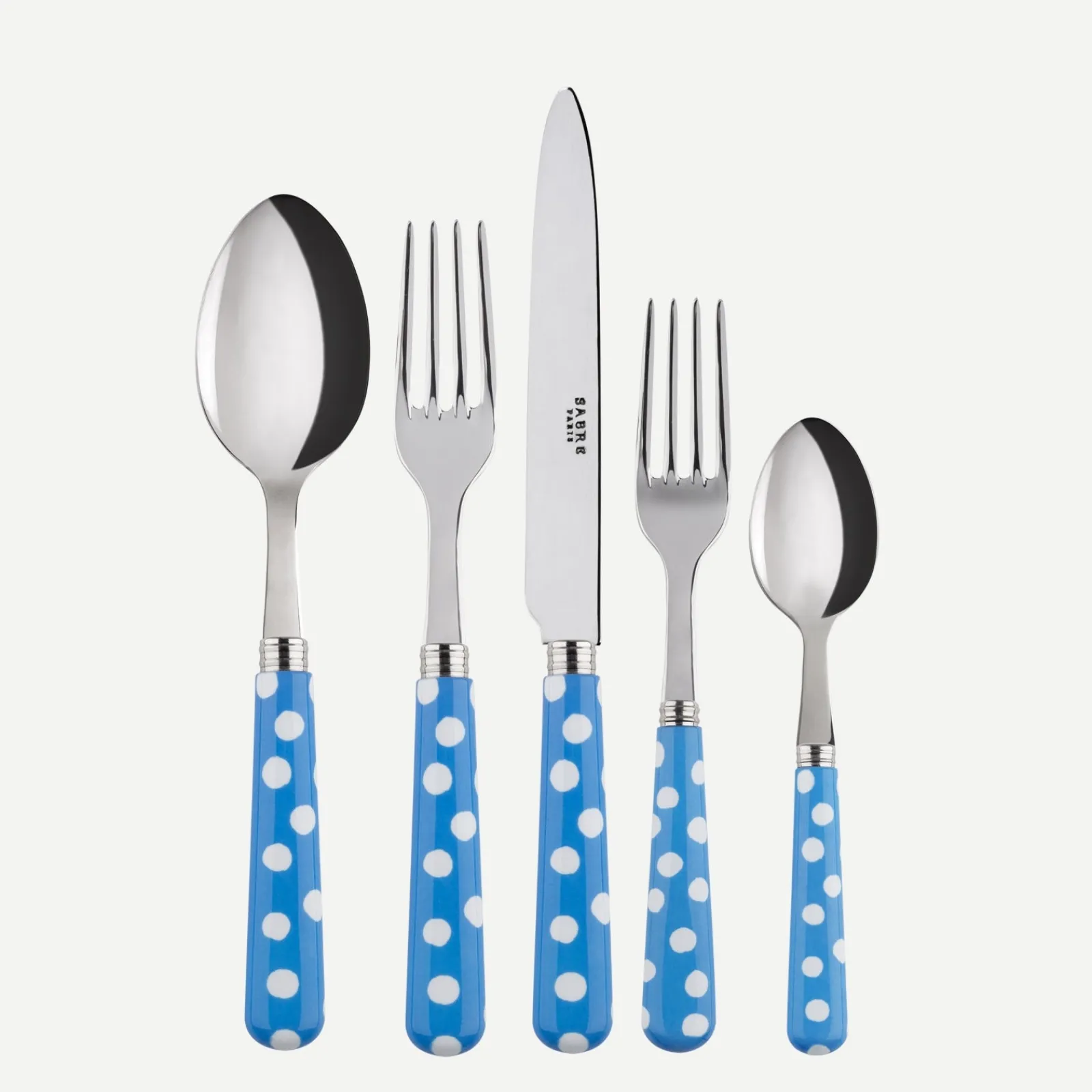 Sabre Paris Pois Blancs, Bleu clair Bleuclair Online